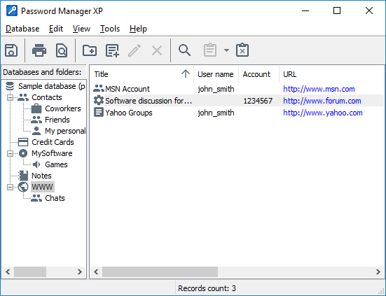 Password Manager XP - Ihr Passwort-Speicher